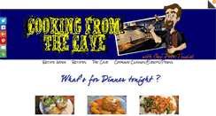 Desktop Screenshot of cookingfromthecave.tv